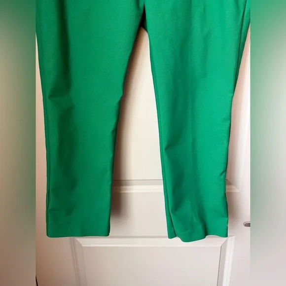 Eloquii Vibrant Green Straight Leg Pants - Picture 4 of 11